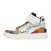 Leather ankle sneakers Q-Uni. W6Yz , White , Unisex