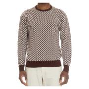 Round-neck Knitwear Drumohr , Multicolor , Heren