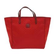 Pre-owned Fabric totes Gucci Vintage , Red , Dames