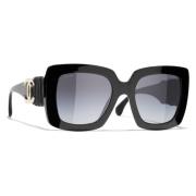 Sunglasses Chanel , Black , Dames