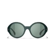 Sunglasses Chanel , Green , Dames