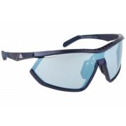 Iconische zonnebril met spiegellenzen Adidas , Blue , Unisex