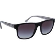 Zonnebril met Verlooplens voor Mannen Emporio Armani , Black , Heren