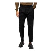 Trousers Hugo Boss , Black , Heren