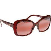 Stijlvolle Orchid Zonnebril voor Vrouwen Maui Jim , Red , Dames