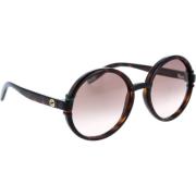 Zonnebril Gucci , Brown , Dames