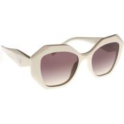 Iconische Zonnebril Speciale Aanbieding Prada , Beige , Dames