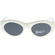 Iconische zonnebril voor vrouwen Prada , White , Dames