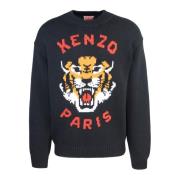 Knitwear Kenzo , Black , Heren