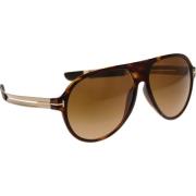 Zonnebril Tom Ford , Brown , Heren