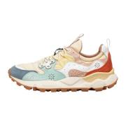 Suede and technical fabric sneakers Yamano 3 Woman Flower Mountain , M...
