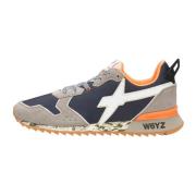 Technical fabric and suede sneakers Jet-M. W6Yz , Multicolor , Heren