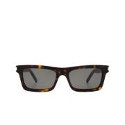 Betty Zonnebril Zwarte Frame Saint Laurent , Brown , Dames