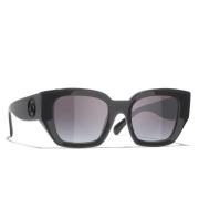 Sunglasses Chanel , Black , Dames