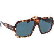 Zonnebril Tom Ford , Brown , Heren