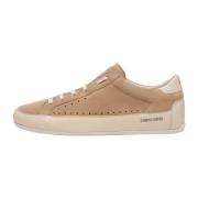 Leather and suede sneakers Danny Candice Cooper , Brown , Heren
