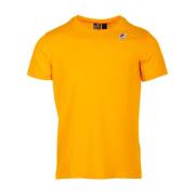 Oranje T-shirts en Polos Edouard K-Way , Orange , Heren