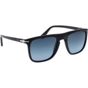 Gepolariseerde Heren Zonnebril Persol , Black , Heren