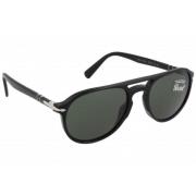 Iconische zonnebril met 2 jaar garantie Persol , Black , Unisex