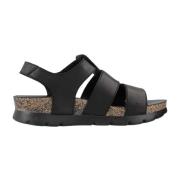 Flat Sandals Panama Jack , Black , Dames