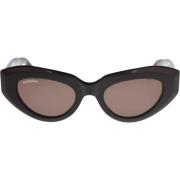 Sunglasses Balenciaga , Black , Dames