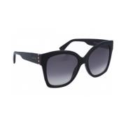 Stijlvolle Zonnebril met Gradiëntlenzen Gucci , Black , Dames