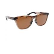 Zonnebril Oakley , Brown , Unisex