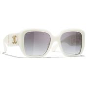 Sunglasses Chanel , White , Unisex