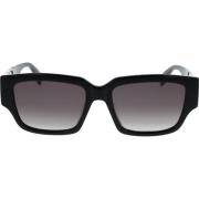Stijlvolle voorgeschreven bril voor vrouwen Alexander McQueen , Black ...