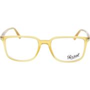 Originele Bril met 3-jarige Garantie Persol , Yellow , Unisex