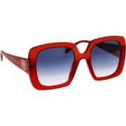 Sunglasses Alexander McQueen , Red , Dames