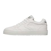Faux leather sneakers Hybro 03 MAN Voile Blanche , White , Heren
