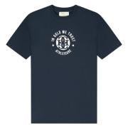 T-Shirts In Gold We Trust , Blue , Heren