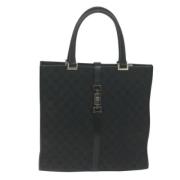 Pre-owned Canvas gucci-bags Gucci Vintage , Black , Dames