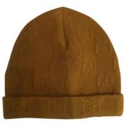 Pre-owned Wool hats Gucci Vintage , Brown , Dames