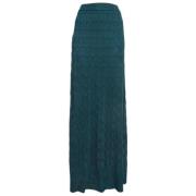 Pre-owned Knit bottoms Missoni Pre-owned , Green , Dames
