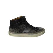 Pre-owned Suede sneakers Jimmy Choo Pre-owned , Multicolor , Heren