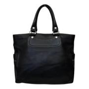 Pre-owned Leather handbags Celine Vintage , Black , Dames