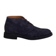 Suède Chukka Laars Doucal's , Blue , Heren