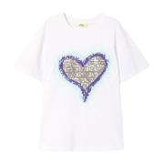 T-Shirts Twinset , White , Dames