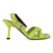 High Heel Sandals Fabi , Green , Dames