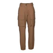 Trousers Save The Duck , Beige , Dames