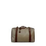 Pre-owned Canvas travel-bags Gucci Vintage , Brown , Dames
