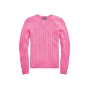 Round-neck Knitwear Polo Ralph Lauren , Pink , Dames