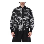 Omkeerbare Fantasy Print Bomber Jas Versace Jeans Couture , Black , He...