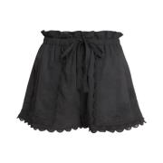 Short Shorts Ulla Johnson , Black , Dames