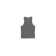 Grijze Mouwloze T-shirt Acne Studios , Gray , Heren