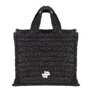 Tote Bags Patou , Black , Dames