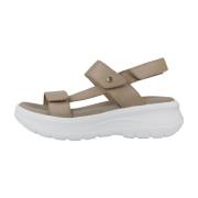 Stijlvolle platte sandalen voor vrouwen Panama Jack , Beige , Dames