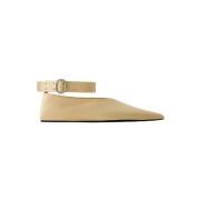 Pre-owned Leather sandals Jil Sander Pre-owned , Beige , Dames